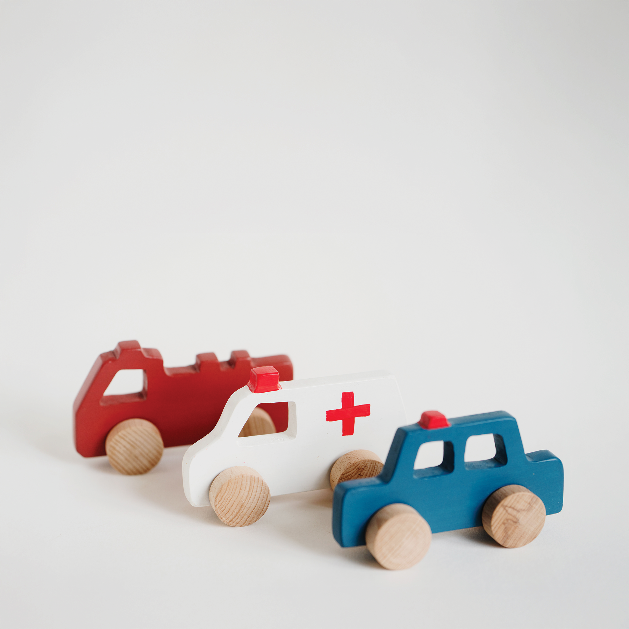 wooden Vehicles - Combo (Set of 7)