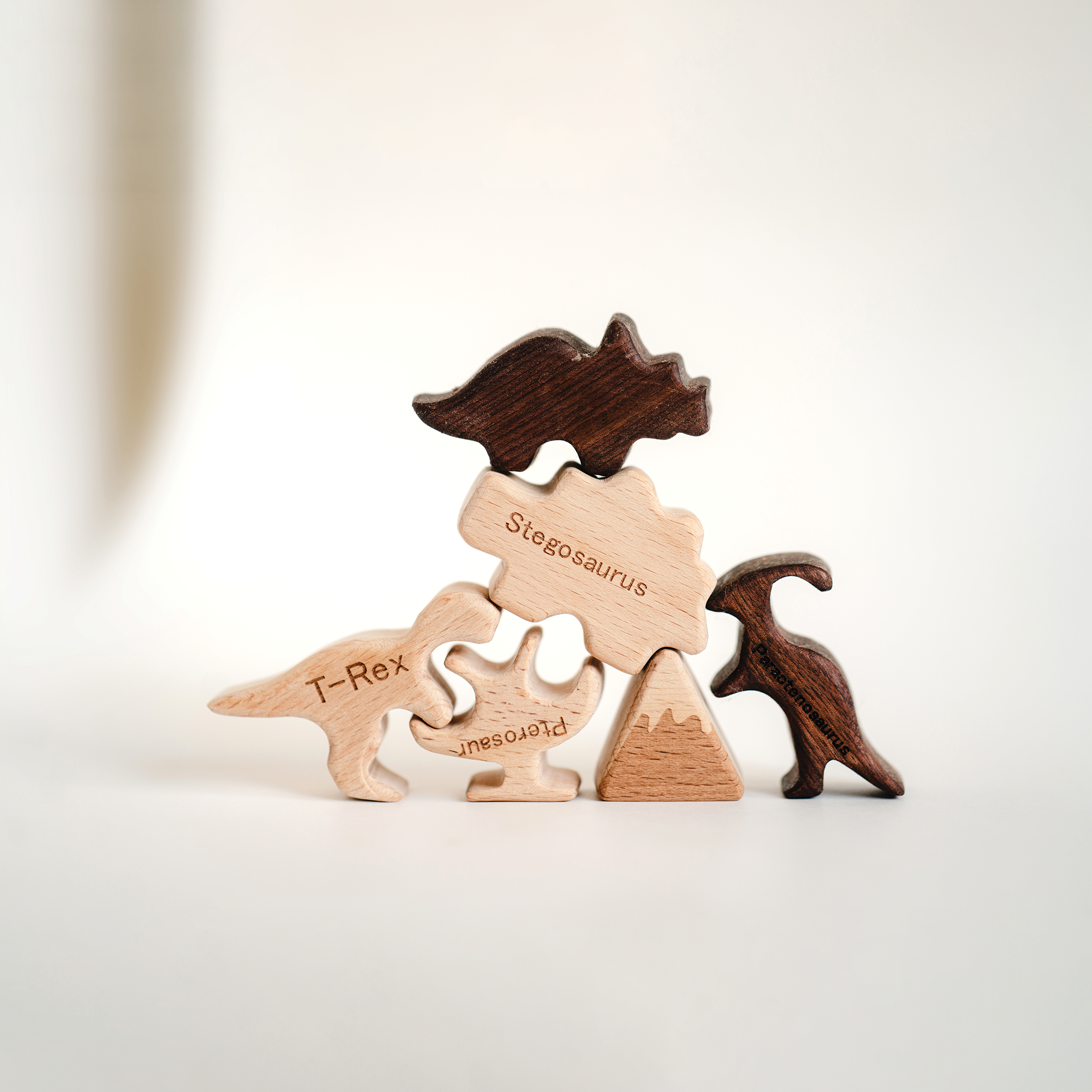 Dino stacking & puzzle