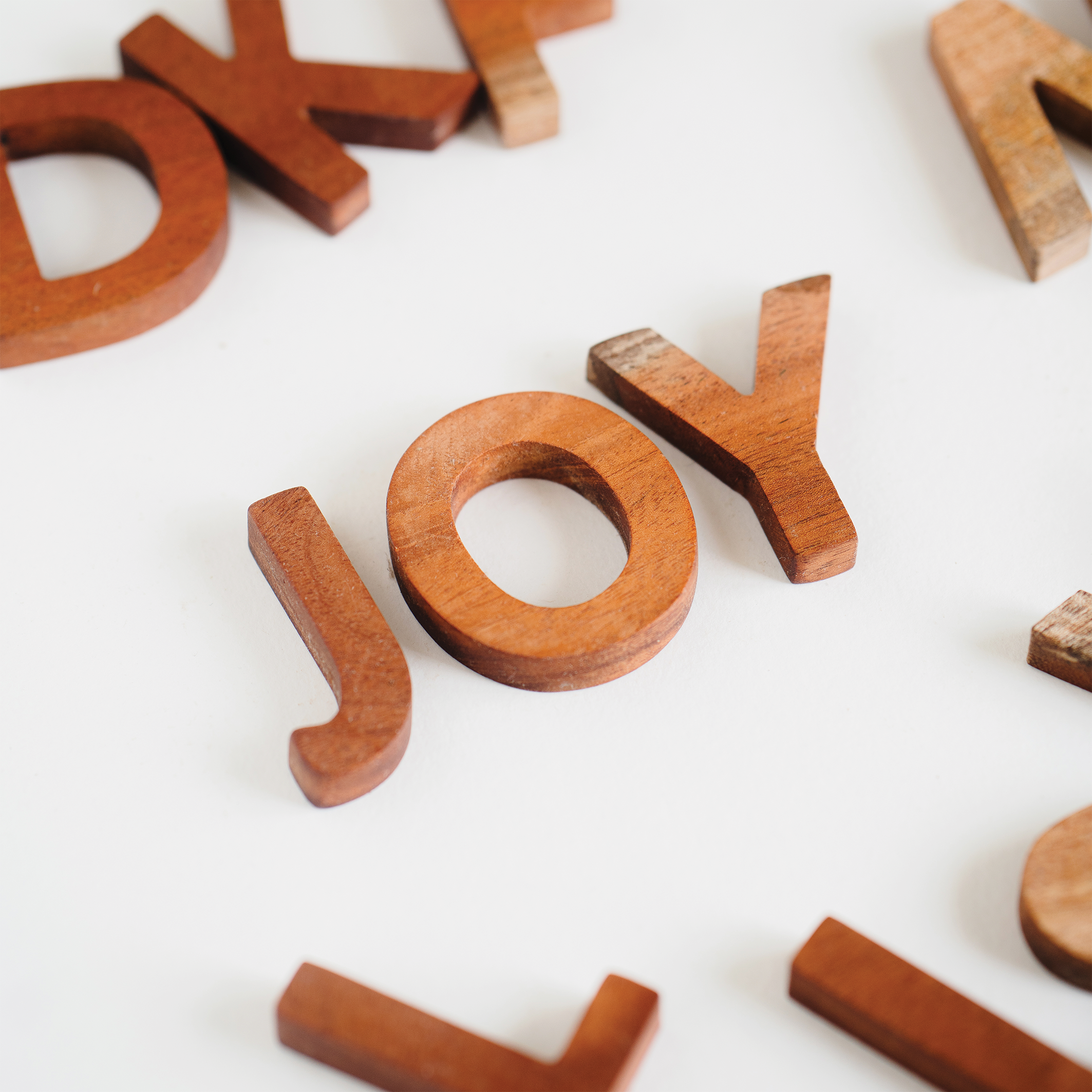 Wooden Alphabet Letters - Uppercase
