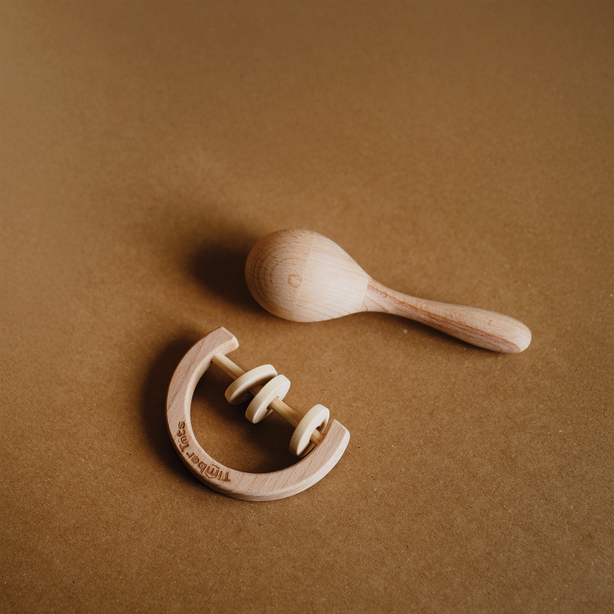 Wooden Rattle - Combo (Set of 3)