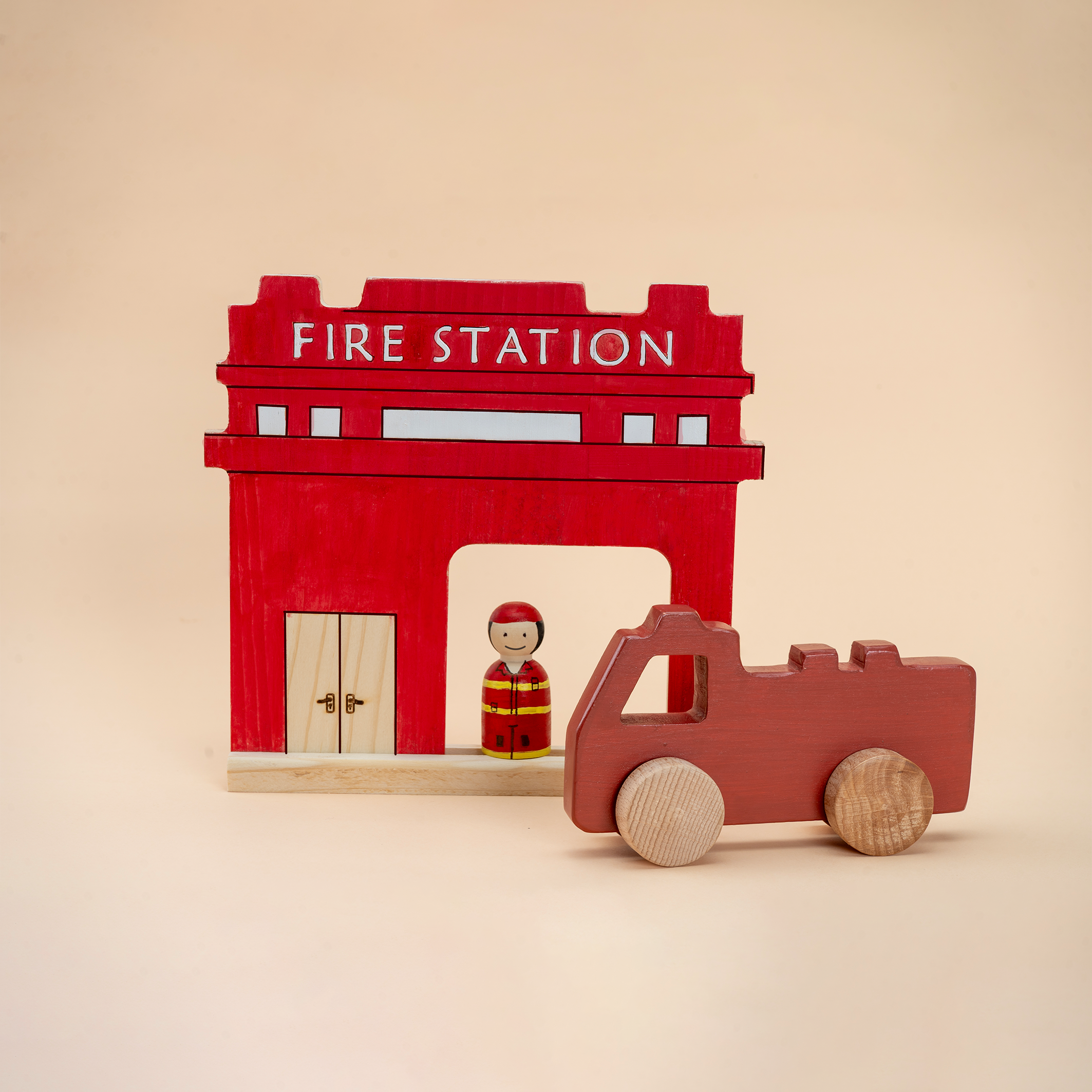 Timber Tots Fire Rescue Set