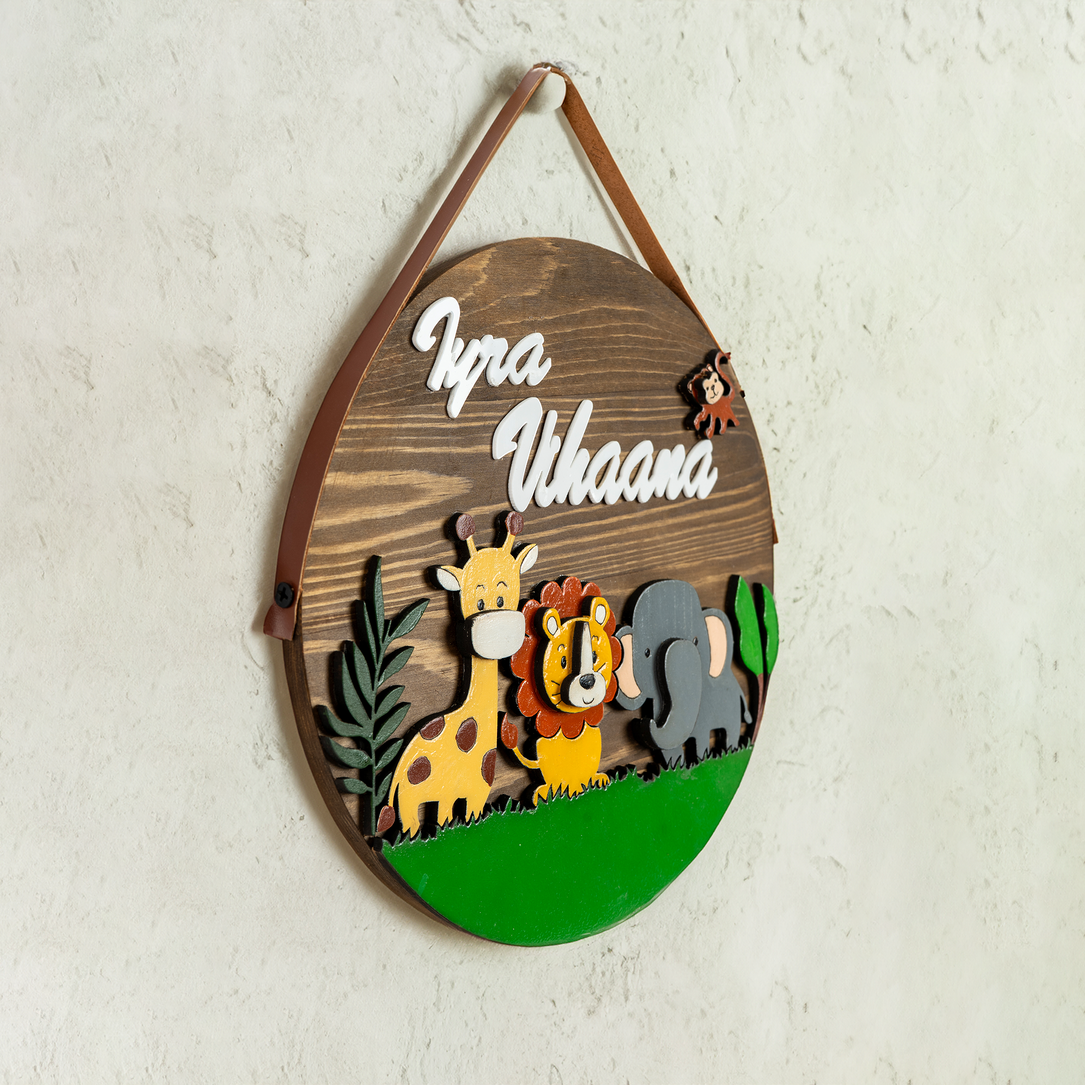 Wooden Baby Name Wall Decor